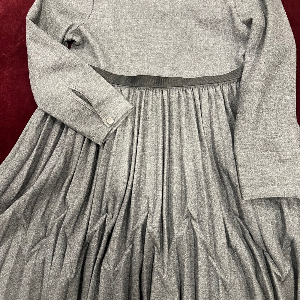 Jacadi Charcoal Gray Formal Kids Dress